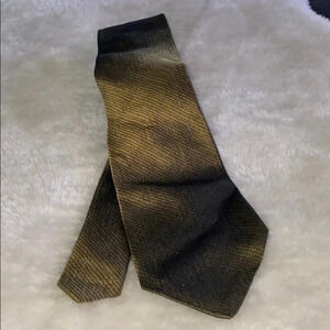Harry  Rosen Gold Silk Tie